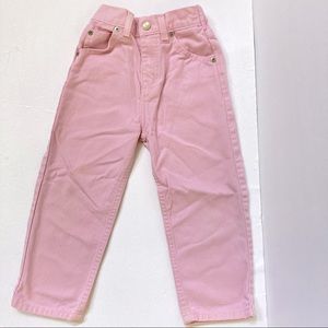 Girls Pink Jeans
